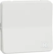 Wyłączniki światła i elektryczne - Mechanizm łącznika schodowego kolor biały Mureva - miniaturka - grafika 1