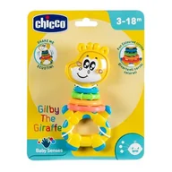 Grzechotki dla dzieci - Chicco Grzechotka żyrafa Gilby - miniaturka - grafika 1