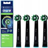 Końcówki do szczoteczek elektrycznych - Końcówki Oral-B Cross Action 4Szt Black Edition - miniaturka - grafika 1