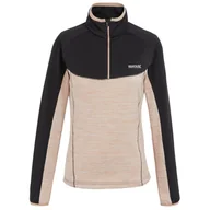 Bluzy sportowe damskie - Bluza damska Regatta Womens Hepley Rozmiar: XXL / Kolor: czarny/beżowy - miniaturka - grafika 1