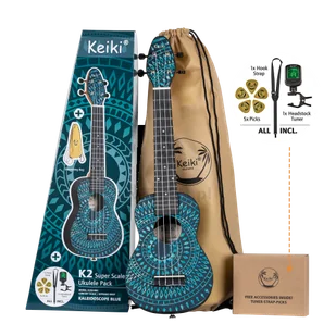 K2SS-BKC Ukulele sopranowe z serii SUPERSCALE - Inne instrumenty muzyczne - miniaturka - grafika 1
