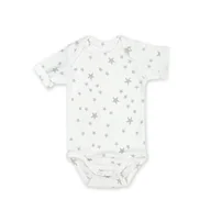 Body dla niemowląt - ColorStories Body niemowlęce Shortsleeve MilkyWay White 62 cm - miniaturka - grafika 1