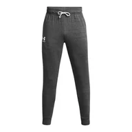 Spodnie męskie - Męskie Spodnie UNDER ARMOUR UA RIVAL TERRY JOGGER 1380843-025 – Szary - miniaturka - grafika 1