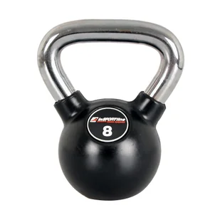 InSportLine Hantla gumowana Kettlebell 8 kg 1IN-5423 - Kettlebell - miniaturka - grafika 1
