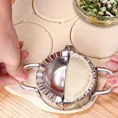 Maszynki do makaronu - Metalowa Foremka Do Wycinania Klejenia Pierogów - miniaturka - grafika 1