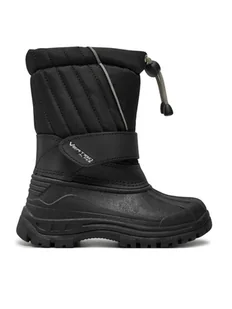 Vertigo Alpes Śniegowce Booster Czarny - Buty dla chłopców - miniaturka - grafika 1