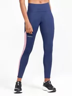 Spodnie sportowe damskie - Craft Legginsy "Pro Hypervent" w kolorze granatowym do biegania - miniaturka - grafika 1
