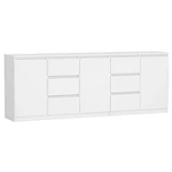 Komody - Biała długa komoda 200 cm S3-S94 - miniaturka - grafika 1