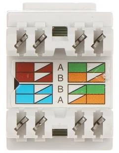 ZŁĄCZE KEYSTONE FX-RJ45-65*P100 - Wtyczki i adaptery - miniaturka - grafika 3