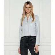 Kurtki damskie - Patrizia Pepe Kurtka Cropped Fit - miniaturka - grafika 1