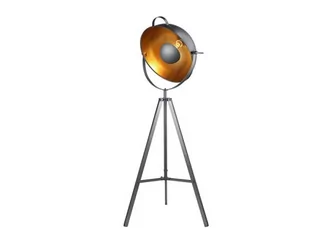 Lampy stojące - Azzardo Lampa podłogowa TOMA FLOOR BK BP-8055-BK - grafika 1