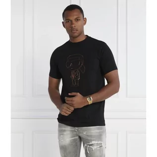 Koszulki męskie - Karl Lagerfeld T-shirt CREWNECK | Regular Fit - grafika 1