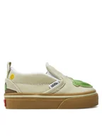 Buty dla chłopców - Vans Tenisówki Slip-On V Cactus VN000CPSGRN1 Zielony - miniaturka - grafika 1