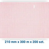 Akcesoria medyczne - Papier rejestracyjny EKG HP/Philips M1709/2483A  210 x 300 x 200 do aparatu HP/Philips - miniaturka - grafika 1