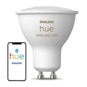 Systemy inteligentnych domów - Philips Philips Hue White GU10 Spotlight - 2-pak 929001953111 - miniaturka - grafika 1
