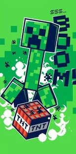 Ręcznik plażowy kąpielowy Minecraft 70x140 Bawełna - Okrycia kąpielowe dla dzieci - miniaturka - grafika 2