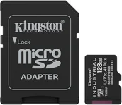 Karty pamięci - Karta Kingston Kingston Industrial microSDHC 128GB Class 10 A1 pSLC + SD Adapter SDCIT2/128GB - miniaturka - grafika 1