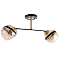 Lampy sufitowe - Inne LAMPA sufitowa VEN W-N 3594/2 metalowa OPRAWA loftowa miodowa czarna patyna VEN W-N 3594/2 - miniaturka - grafika 1