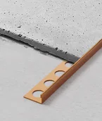 Listwy i profile - 270x2x1,05 cm SM - (miedziany połysk) - stalowa listwa dekoracyjna J [GTU_08] - miniaturka - grafika 1