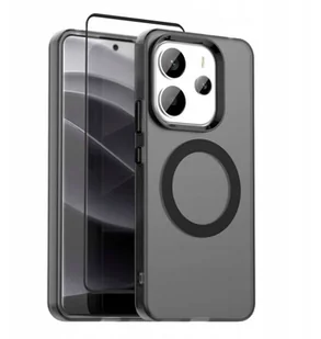 Etui Supero do Galaxy Note 20 Ultra Magsafe, czarno-półprzezroczyste - Etui i futerały do telefonów - miniaturka - grafika 1