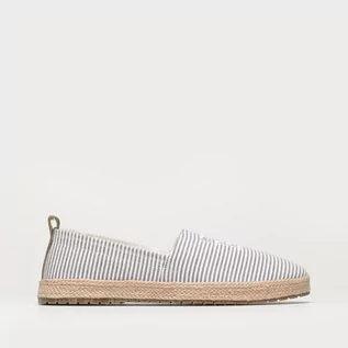 Półbuty męskie - TOMMY HILFIGER TH ESPADRILLE CLASSIC SEERSUCKER - Tommy Hilfiger - grafika 1