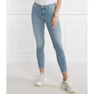 Spodnie damskie - CALVIN KLEIN JEANS Jeansy MID RISE | Skinny fit - miniaturka - grafika 1