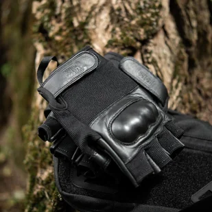 M-Tac - Rękawice taktyczne bez palców Assault Tactical Mk.4 - Czarne - 90214002 - Odzież taktyczna i umundurowanie - miniaturka - grafika 13