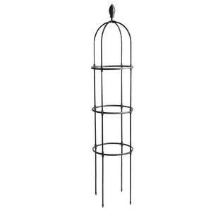 Czarna pergola na róże, wysokość 180 cm, metalowa - Cultivo - Pozostałe akcesoria do uprawy roślin - miniaturka - grafika 1