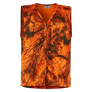 Fjallraven Varmland Vest Sport kurtka męska pomarańczowa Orange Camo L - Kurtki męskie - miniaturka - grafika 1