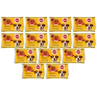 Mokra karma dla psów - PEDIGREE Adult saszetka 13x(4x100g) - Wybór Smaków w Galaretce, mokra karma pełnoporcjowa w galaretce dla dorosłych psów (kawałki bogate w mieszankę wołowiny i wątróbki oraz kawałki bogate w drób) - miniaturka - grafika 1