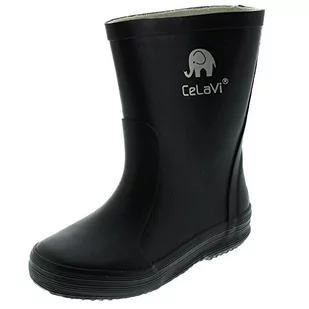 Celavi dziecięce kalosze dziecięce, unisex, wodoszczelne, 100% kauczuk naturalny, buty przeciwdeszczowe, rozmiar: 22, kolor: ciemnoniebieski, 1147 - Buty dla dziewczynek - miniaturka - grafika 1