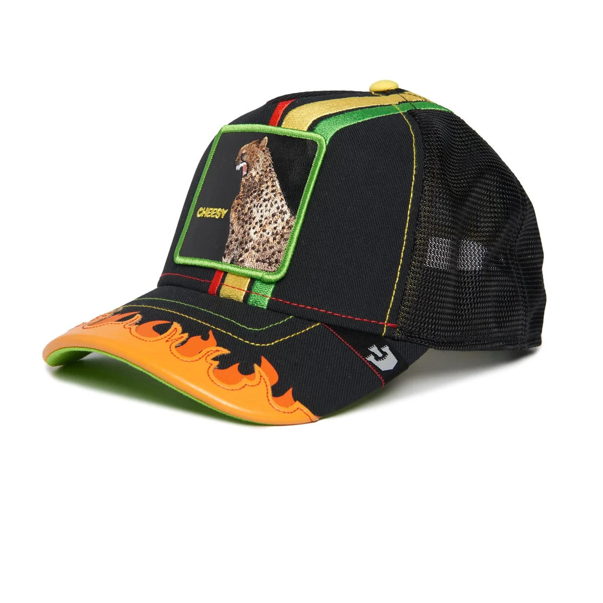 Goorin Bros. The Farm Supercharged Collection czapka typu trucker dla mężczyzn i kobiet, Czarny (niebezpieczny), rozmiar uniwersalny