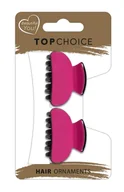 Ozdoby do włosów - TOP CHOICE Klamerki do włosów z połyskiem (28434) 1 op. - 2 szt. - mix kolorów - miniaturka - grafika 1