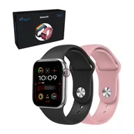 Smartwatch - Extralink Lifestyle F89 srebrny - miniaturka - grafika 1