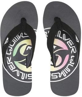 Buty dla chłopców - Quiksilver MOLOKAI LAYBACK GREY/GREEN/GREY japonki - 39EUR - grafika 1