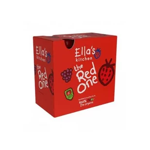 Ella'S Kitchen Bio Red One Puree Owocowe, 5X90G - Koncentraty warzywne, przeciery - miniaturka - grafika 1