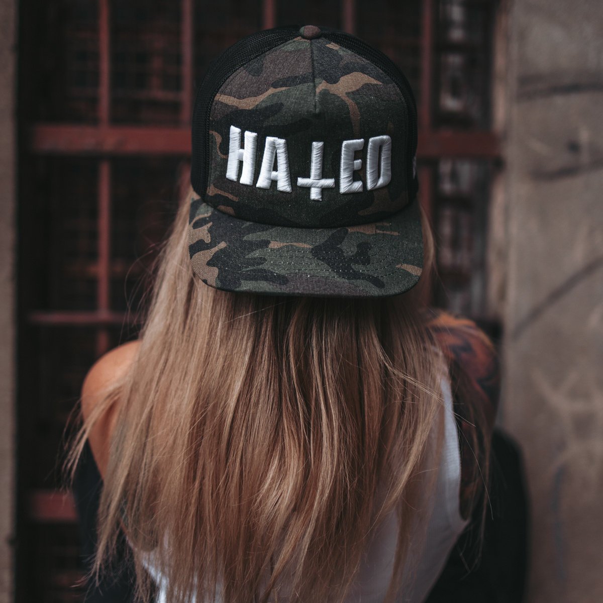 Czapka z Daszkiem Holy Blvk Hated Camo Trucker