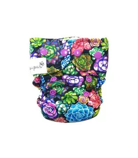 Pieluszka Wielorazowa Aio, Sukulenty, Mini One Size 5-11 Kg, Pupus - Pieluchy Pieluszka Wielorazowa Aio, Sukulenty, Mini One Size 5-11 Kg, Pupus - Pieluchy - miniaturka - grafika 1