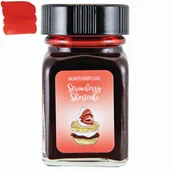 Naboje i atramenty - ATRAMENT MONTEVERDE SWEET LIFE STRAWBERRY SHORTCAKE 30ml czerwony - miniaturka - grafika 1