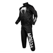Kimona, stroje i obuwie - Venum Sauna Suit Kombinezon Do Sauny Giant Black/White - miniaturka - grafika 1