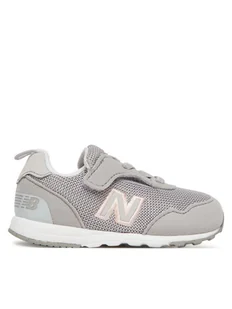 New Balance Sneakersy NW515PNK Szary - Buty dla dziewczynek - miniaturka - grafika 1