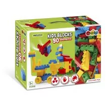 Klocki 90 elementów Kids Blocks w pojemniku 41296