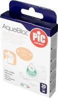 Apteczki i materiały opatrunkowe - Plastry antybakteryjne AquaBloc MIX (Pic Solution) - miniaturka - grafika 1