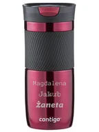 Kubki termiczne - Kubek termiczny z grawerem Contigo Byron 470ml - Vivaciuous - miniaturka - grafika 1