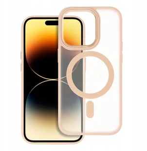 Futerał MATTE MAG COVER kompatybilny z MagSafe do SAMSUNG S25 PLUS różowy - Etui i futerały do telefonów - miniaturka - grafika 1