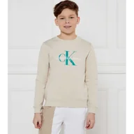 Bluzy dla chłopców - Calvin Klein Jeans Bluza TERRY Regular Fit - miniaturka - grafika 1