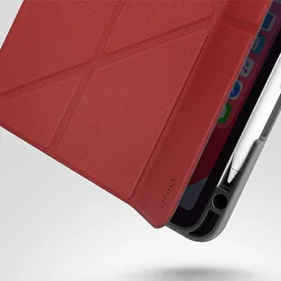 UNIQ etui Transforma Rigor iPad Air 10,9 (2020) czerwony/coral red Atnimicrobial - Etui i futerały do telefonów - miniaturka - grafika 5