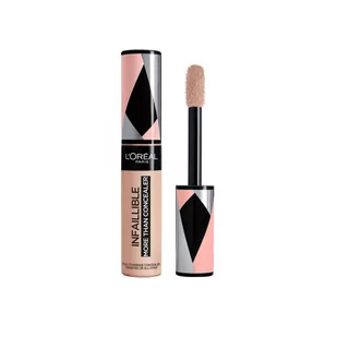 L'Oréal Paris Infaillible More Than Concealer nr 323 Fawn, korektor o wysokiej zawartości pigmentów, bardzo duży aplikator, 11 ml - Korektory do twarzy - miniaturka - grafika 1