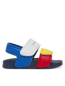 Buty dla chłopców - Tommy Hilfiger Sandały T1X2-33913-1172Y M Kolorowy - miniaturka - grafika 1