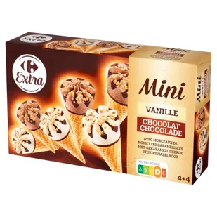 Carrefour Extra Lody 560 ml (8 sztuk) - Lody i desery lodowe - miniaturka - grafika 1